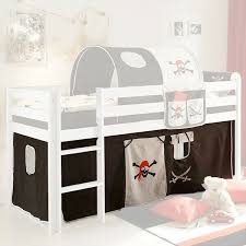 Du findest hier eine vielseitige auswahl an vorhangsets. Vorhang Bettvorhang Stoff Seerauber Pirat 100 Baumwolle Fur Hochbett Deko Bware Ebay