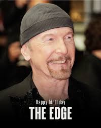 Feliz cumpleaños, David Howell Evans, también conocido como The Edge! El  guitarrista principal de U2 cumple 64 años hoy.🎸🤘