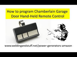 Maybe you would like to learn more about one of these? How To Program Chamberlain Garage Door Remote Hand Held Remote Control Youtube