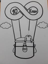 Zeynep Caliskan Adli Kullanicinin 10 Kasim Panosundaki Pin Okul Oncesi Okul Boyama Sayfalari