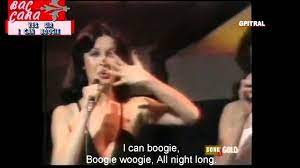 No sir, i don't feel very much like talking no, neither walking, you wanna know if i can dance yes sir, already told you in the first verse and in the chorus but i will give you one more chance, eh. Baccara Yes Sir I Can Boogie Lyrics Youtube