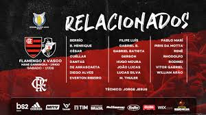 A partida será transmitida pelo sky/claro/vivo/directv go/ppv clubes. Partiubrasilia Flamengo Divulga Relacionados Para Classico Contra O Vasco No Mane Garrincha Flamengo Coluna Do Fla