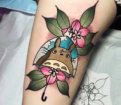 My neighbor totoro tattoo.a symbol of my childhood My Neighbor Totoro Tattoo By Mike Randazzo Post 24402