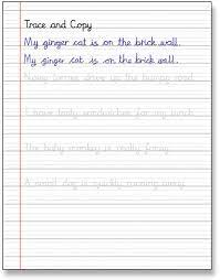 These worksheets ask students to look at a picture, read the sentence which relates to the picture and then trace the sentence. Letter Join Worksheets