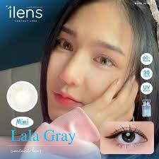 🩵 MINI LALA GRAY #รีวิวilens #ฝาฟ้า #ilens #เลนส์เทสดี #ค่าอมน้ำ 60%