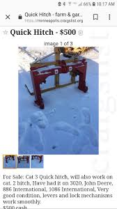 Which cat 1 quick hitch should you choose for your compact tractor? Quick Hitch General Ih Red Power Magazine Community