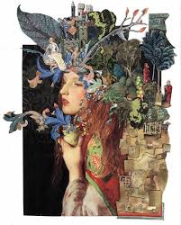 Ben Lewis Giles All In My Head Collage Art Magazine Collage Collage Artists