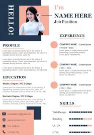 Templates tagged résumé / cv. Modern Resume Sample Template Cv A4 Download Presentation Graphics Presentation Powerpoint Example Slide Templates