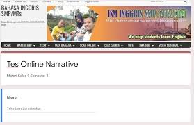 Soal descriptive text kelas 9. Tes Online Teks Narrative 1 Kelas 9 Bahasa Inggris Smp Mts