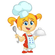 African bird cartoon outline illustration. Cartoon Small Girl Holding A Tray With A Dish And Louche Vector Illustration Of Teenager Girl Preparing Turkey And Wearing Upron And Chef S Toque Outline Tasmeemme Com