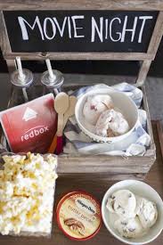 Movie Night Date Crate This Movie Night Date Crate Is The Perfect Way To Have A Date Night At Home While Y Couples Movie Night Movie Night At Home Date Nights