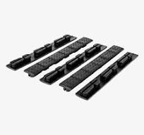 Universal Rail Covers Black ODG FDE for AR Rails | MCS Gearup