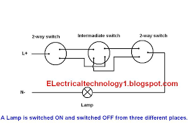 Two way switch can be operated from any of the switch independently, means whatever be the position of other switch(on/off), you can control the light with note: 2 Way Switch How To Control One Lamp From Two Or Three Places Switches Electrical Circuit Diagram Control