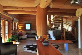 Wohnen Mit Stil Im Naturstammhaus Kanadische Blockhauser Handgemacht In Osterreich Von Oberkarntner Rundholzhaus Gmbh Haus Blockhaus Kanadisches Blockhaus