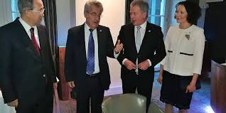 Jun 05, 2021 · tasavallan presidentti sauli niinistö kouluttautui nykytehtäväänsä toimiessaan suomen palloliiton puheenjohtajana. Sauli Niinisto Archives Ban Ki Moon Centre For Global Citizens