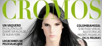 Julieta Piñeres en la portada de Cromos