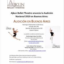National Audition In Buenos Aires Argentina November 3 2019 Held By Maria Elena Astrova Former First Soloist Of The Tea In 2020 Ballet Theater Buenos Aires Teatro