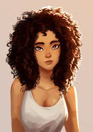 Pin By Linzi On Sketches And Illustrations Natural Hair Art Curly Hair Styles Black Girl Art