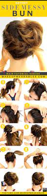 3 Cutest Braided Hairstyles Mohawk Braid Messy Bun Hair Styles Long Hair Styles Hair Tutorial