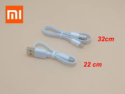 Original Xiaomi Mi Powerbank Micro Usb To Usb Cable Fast Charge Data Cable Line Power Bank Cable Short Micro Usb Cord Cabel Revi Data Cable Micro Usb Powerbank