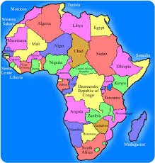 Map of Africa and its countries [18] | Download Scientific Diagram