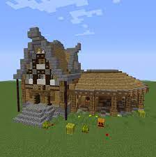 Prefab mod 1 15 2 1 14 4 prefabricated building 9minecraft net. Runiya Medieval Stables Blueprints For Minecraft Houses Castles Towers And More Grabcraft