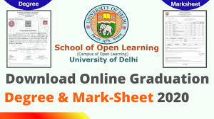 Self attested copy of fir. How To Download Sol Provisional Certificate Degree Marksheet From Sol Delhi University Youtube