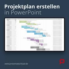 Möchten sie ihrem projekt einen zeitstrahl hinzufügen, müssen sie. Projektplan Erstellen In Powerpoint Power Point Projekte Projektplan Vorlage