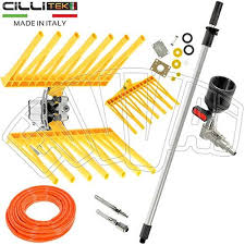 Kit Ernesto Tige 170 300 Cm Pneu Rateau Robinet Pour Recolte Olive Rateau Pneu Kit