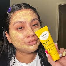 Amazon.com : APTO Turmeric Mask w/Azelaic Acid: Brightening, Exfoliating &  Soothing Thick & Creamy Formula for a Glowing & More Even-Toned Complexion,  ...