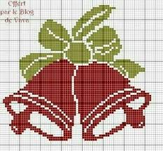 Only full cross stitches are used in this pattern. 21 Cross Stitch Bells Ideas Cross Stitch Christmas Cross Stitch Christmas Cross