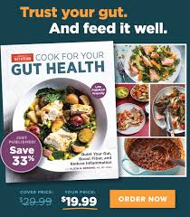 A new york times bestseller! America S Test Kitchen What Does Your Gut Say Better Food Please Milled