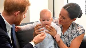 On monday, may 6, buckingham palace announced. Prince Harry And Meghan Share Cute New Photo Of Baby Archie Cnn
