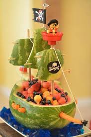 Pirate Ship Awesomeness Pirate Party Food Art Kids Meals