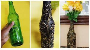 ❣diy inn fairy house lamp using coke plastic bottles❣. Diy Wine Bottle Fairy House Bottle Art Bottle Decoration Home Decor S V Craft Zone Youtube