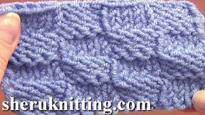 Repeat with alternate colors until you have 10 sets of 6 stitches each color. Knitted Checkerboard Stitch Pattern Tutorial 8 Easy Knitting Stitch Patterns Youtube