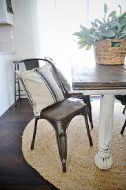 New Rustic Metal And Wood Dining Chairs Dining Chairs Metal Dining Chairs Farmhouse Dining Room Table