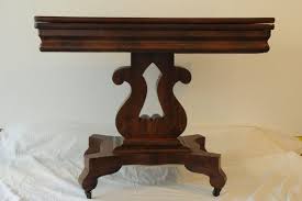 Resv D For Sarahdavidson Antique Empire Flip Top Game Etsy Antique Game Table Table Games Table
