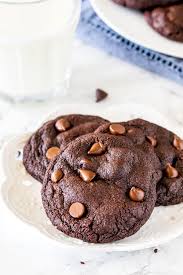 Easy chocolate chip cookie recipe video. Double Chocolate Chip Cookies Just So Tasty
