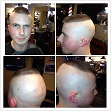 Marc And His Ooh Rah Marine High Tight Recon Think We Made This Hairy Beast Happy He Told Bolt Barber High And Tight Haircut Military Hair Marine Haircut