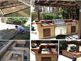 These five outdoor kitchen design ideas will help you get the family out of the house and into the yard where they can be messy to their heart's content without. About To Build An Outdoor Kitchen There Are Some Good Ideas Here That I Will Incorporate Into My Plan Diy Outdoor Kitchen Diy Outdoor Outdoor Bbq