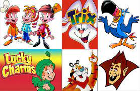 Theses mascots make product/ brand more catchy and popular. Top Cereal Mascots