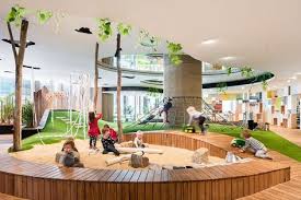 Guardian Early Learning Centre Barangaroo Collinsandturner Daycare Design Kindergarten Interior Playground Design