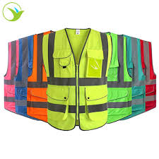 Which is the best safety vest? Hi Vis Vests Hi Viz Red Blue Purple Black Green Pink Xl Purple Business Industry Science Safety Vests
