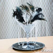 Roaring 20s Centerpiece Idea Roaring 20s Centerpieces 20s Party Gatsby Themed Party