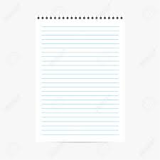 Check spelling or type a new query. Blank Lined Paper Texture With Red Border Notepad Template Vector Illustration Royalty Free Cliparts Vectors And Stock Illustration Image 78795865