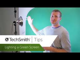 How To Light A Green Screen On A Budget Techsmith Tips Youtube