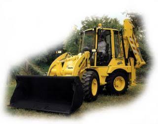 Komatsu WB70A-1 Backhoe Loader