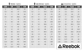 49 valid reebok shoe size guide