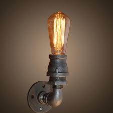 Steampunk Industrial Wall Lights For Sale Usa Rusty Lamp Creations